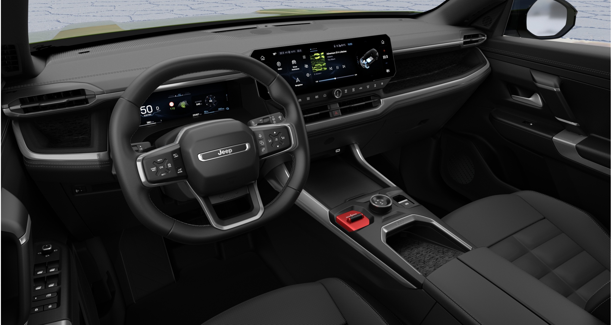 Jeep Compass Altitude e-Hybrid PHEV Interieur